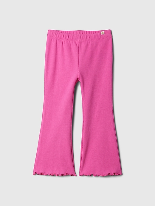 Image number 1 showing, babyGap Ribbed Flare Pull-On Leggings