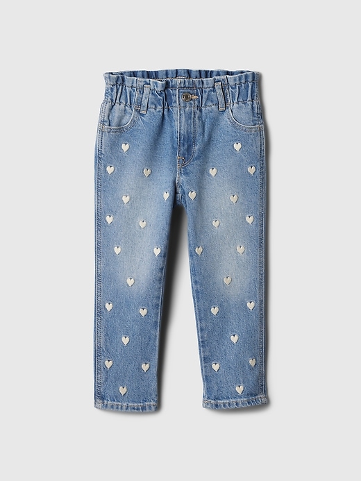 Image number 1 showing, babyGap Paperbag Mom Jeans