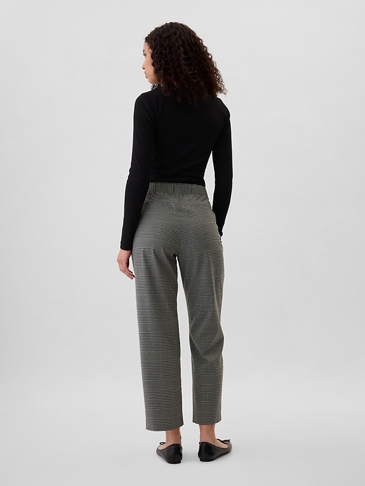 Image number 4 showing, Recycled Mid Rise Easy Straight-Leg Pants