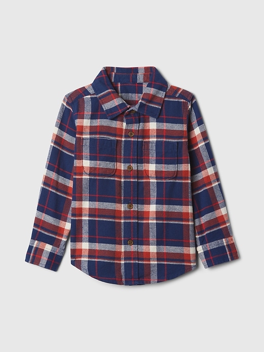 Image number 1 showing, babyGap Flannel Shirt