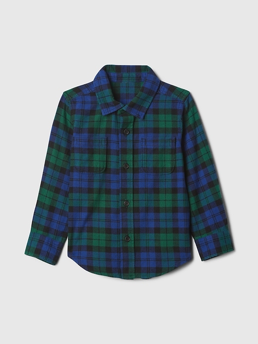 Image number 1 showing, babyGap Flannel Shirt