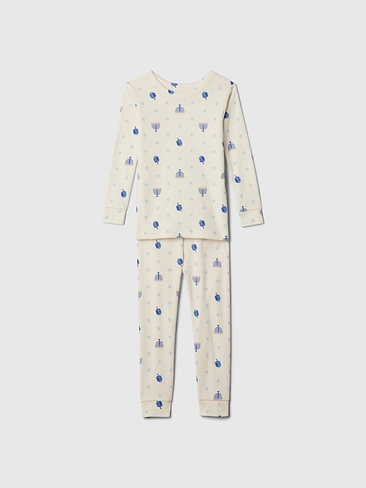 Image number 1 showing, Kids & babyGap 100% Organic Cotton Hanukkah PJ Set