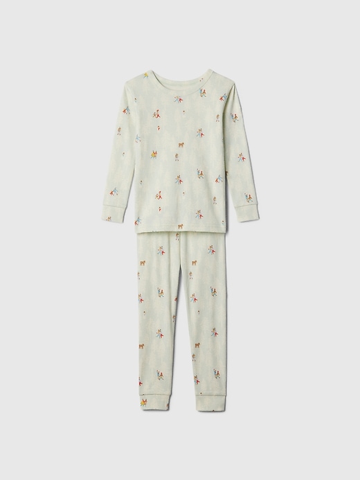 Image number 1 showing, Kids & babyGap 100% Organic Cotton Christmas Tree PJ Set