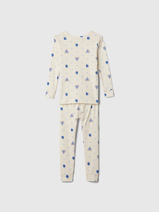 Image number 2 showing, Kids & babyGap 100% Organic Cotton Hanukkah PJ Set