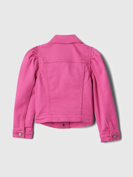 Gap Factory Jean Jacket With Puffy Sleeves Gap Factory Puff Denim