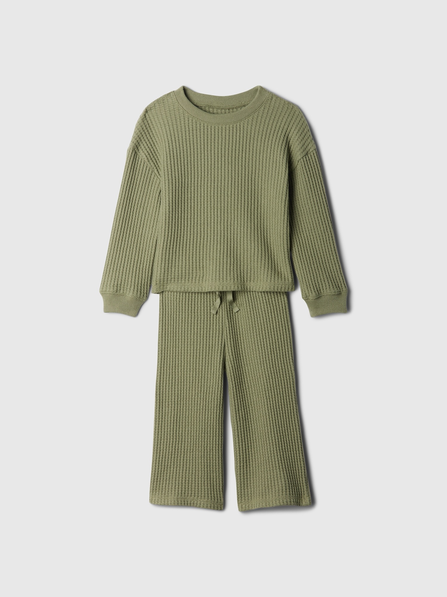 babyGap Waffle-Knit Two-Piece Outfit Set | Gap Factory babyGap Waffle-Knit Two-Piece Outfit Set | Gap Factory