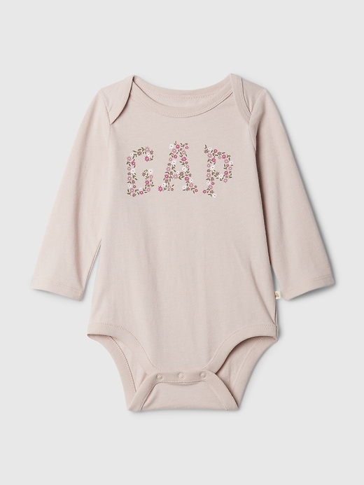 Image number 1 showing, Baby Gap Logo Bodysuit