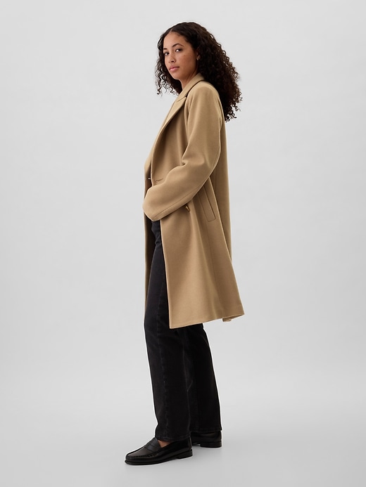 Image number 3 showing, Relaxed Long Topcoat