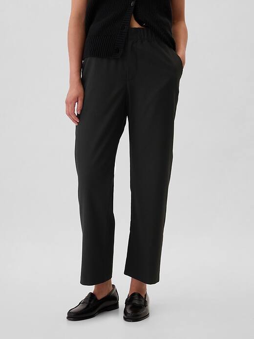 Image number 2 showing, Recycled Mid Rise Easy Straight Leg Pants