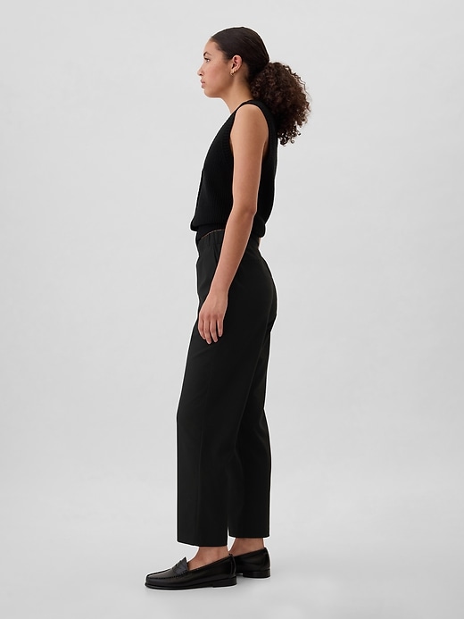 Image number 3 showing, Recycled Mid Rise Easy Straight Leg Pants
