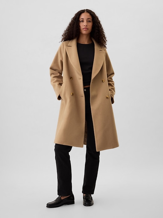 Image number 1 showing, Relaxed Long Topcoat