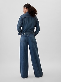Mid Rise Drapey Soft Baggy Jeans