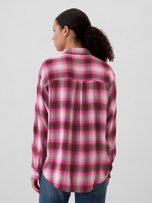 Plaid Flannel Big Shirt