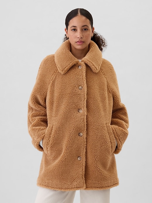 Gap Factory Real Sherpa Coat Gap Factory Sherpa Teddy Coat Women