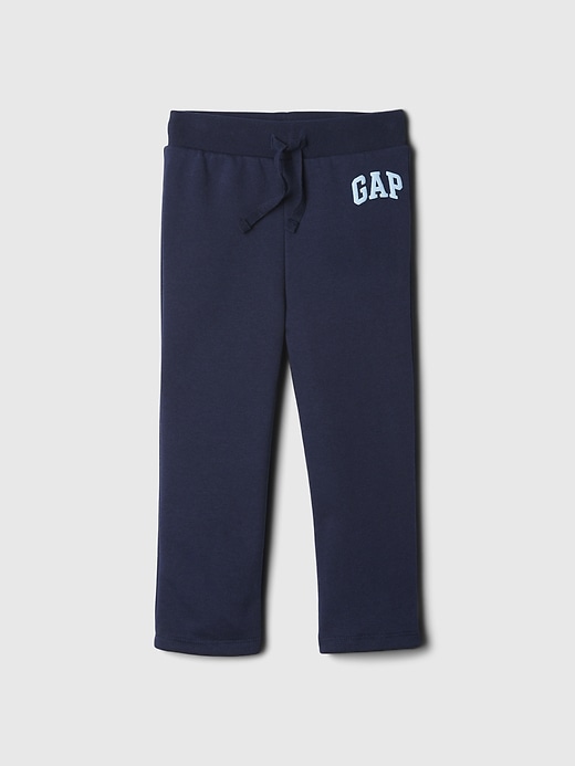 Image number 1 showing, babyGap Logo Straight Leg Pull-On Sweatpants