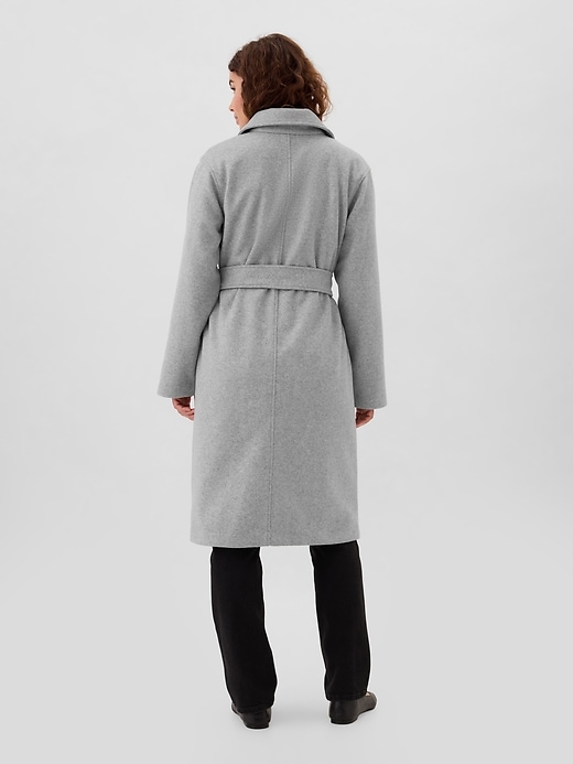 Image number 2 showing, Relaxed Wrap Topcoat
