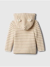 Baby Bear Garter Cardigan