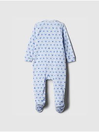 Baby Print Two-Way Zip One-Piece