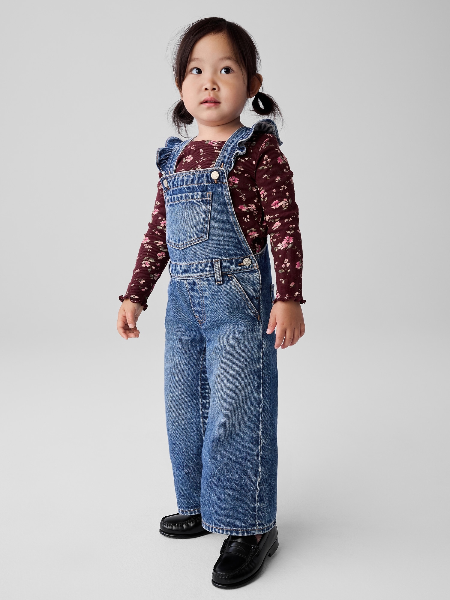 babyGap Ruffle Overalls Gap Factory