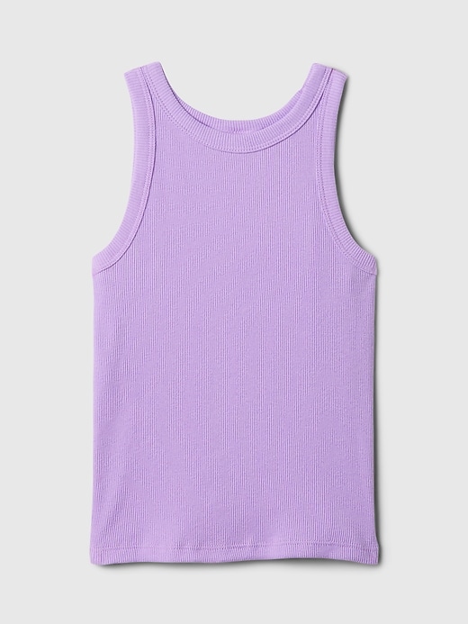 Kids Ribbed High Neck Tank | Gap Factory Kids Ribbed High Neck Tank | Gap Factory