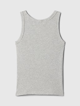Kids Ribbed High Neck Tank | Gap Factory