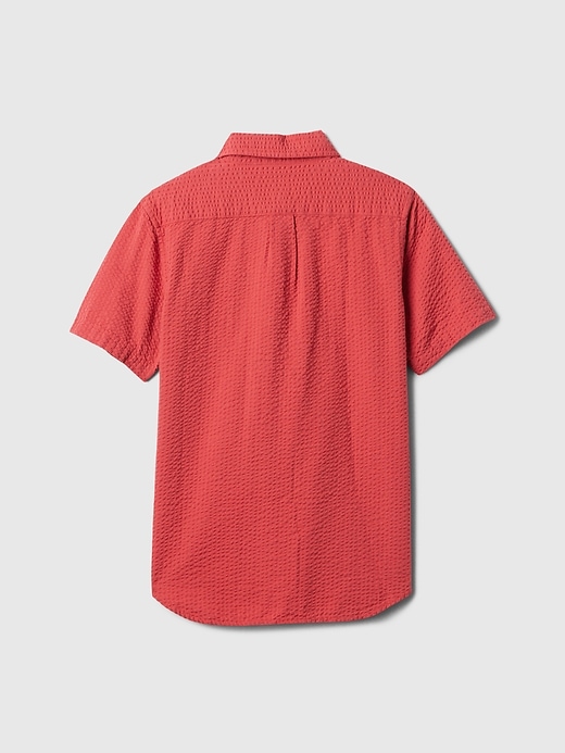 Image number 2 showing, Kids Seersucker Shirt