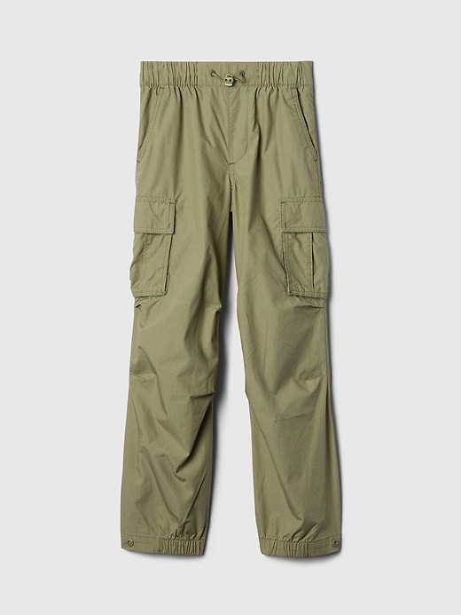 Image number 1 showing, Kids Parachute Cargo Pull-On Pants