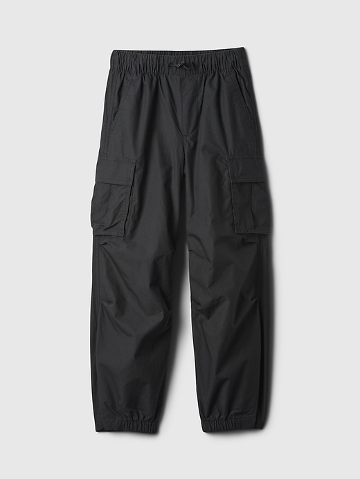 Image number 1 showing, Kids Parachute Cargo Pull-On Pants