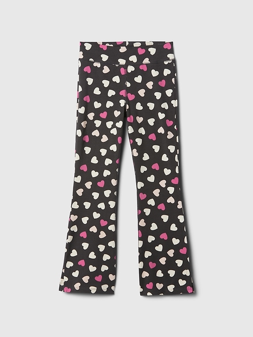 Image number 1 showing, Kids Stretch Jersey Flare Leggings