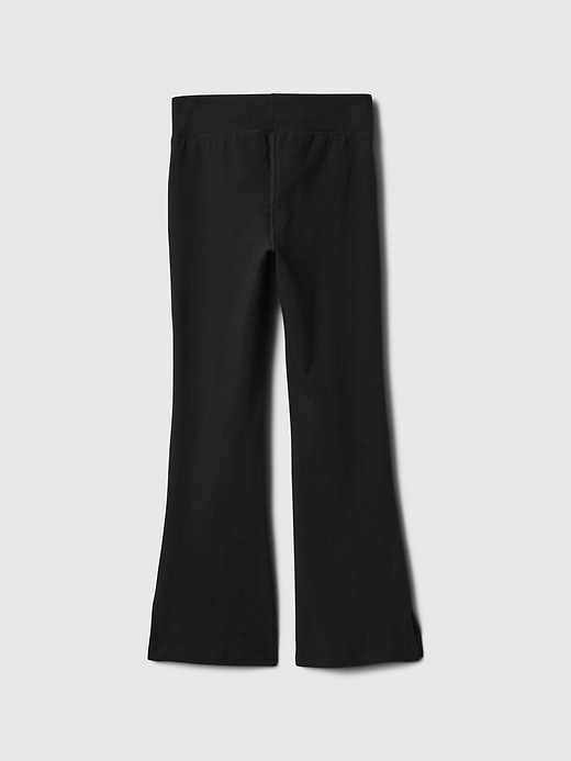 Image number 2 showing, Kids Stretch Jersey Flare Leggings