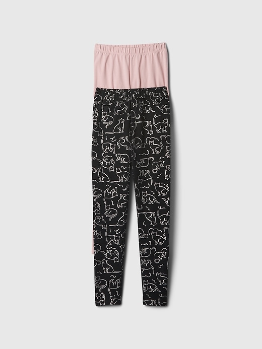 Image number 1 showing, Kids Stretch Jersey Leggings (2-Pack)