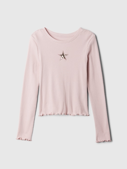 Image number 1 showing, Kids Ribbed T-Shirt