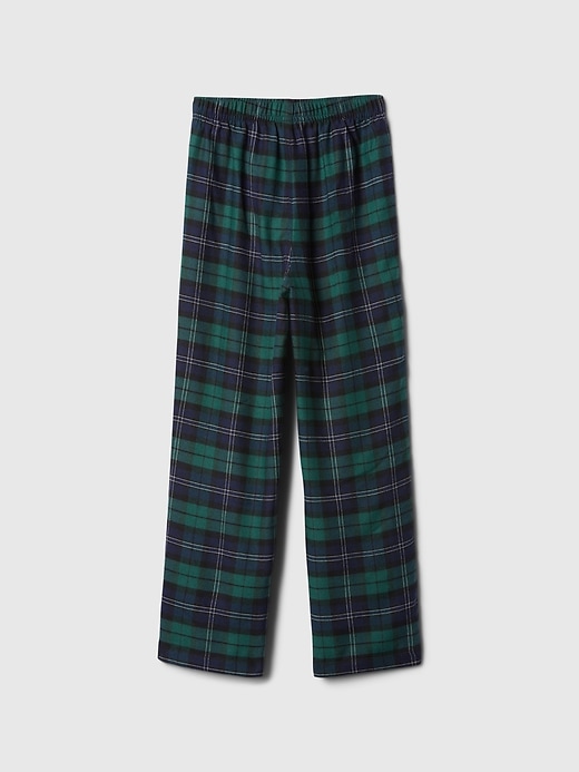 Image number 2 showing, Kids 100% Recycled Plaid Flannel PJ Pants