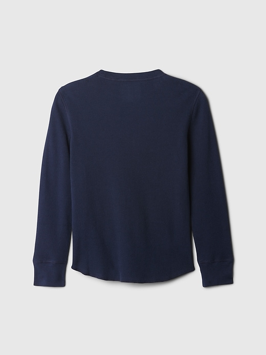 Image number 2 showing, Kids Waffle-Knit Crewneck T-Shirt