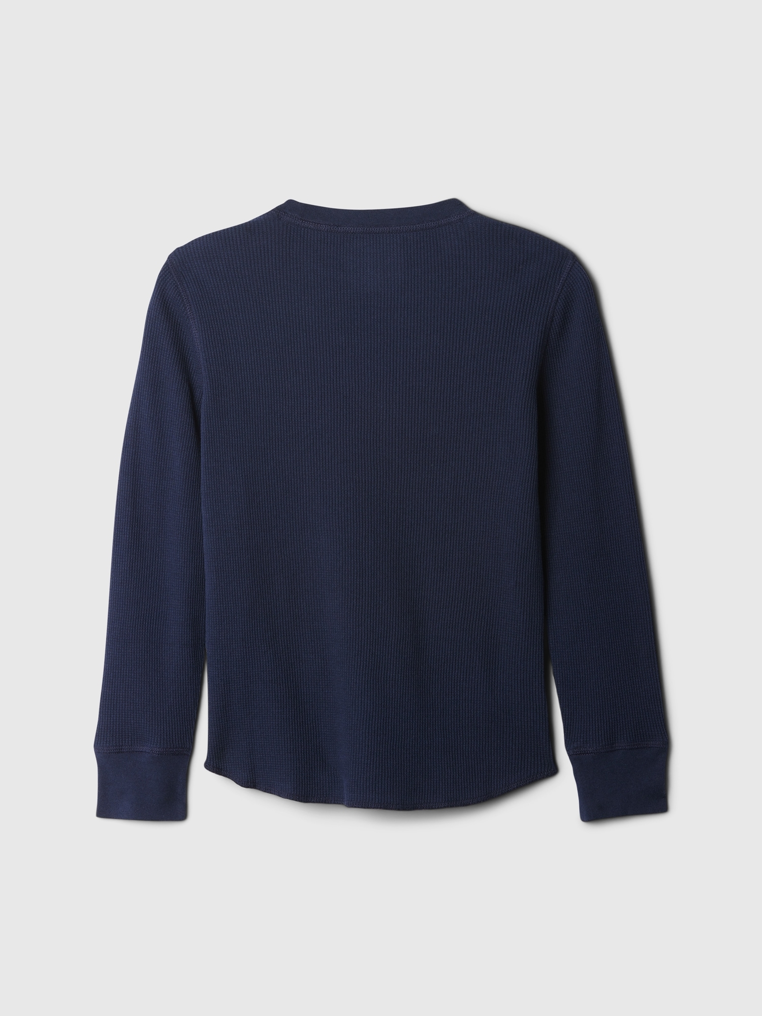 Kids Waffle-Knit Crewneck T-Shirt