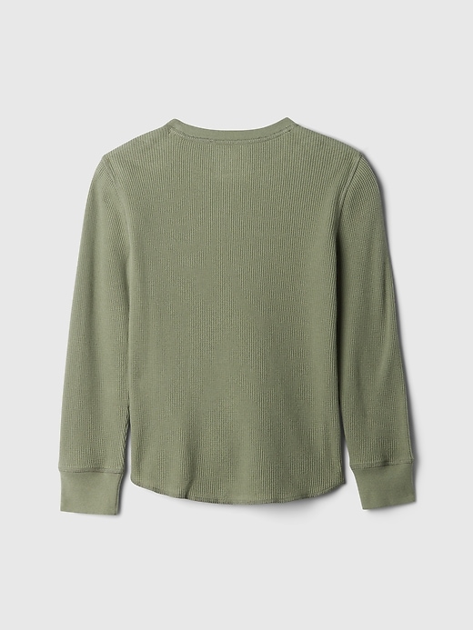 Image number 2 showing, Kids Waffle-Knit Crewneck T-Shirt