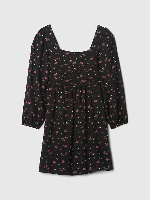 Image number 1 showing, Kids Print Puff Sleeve Dress