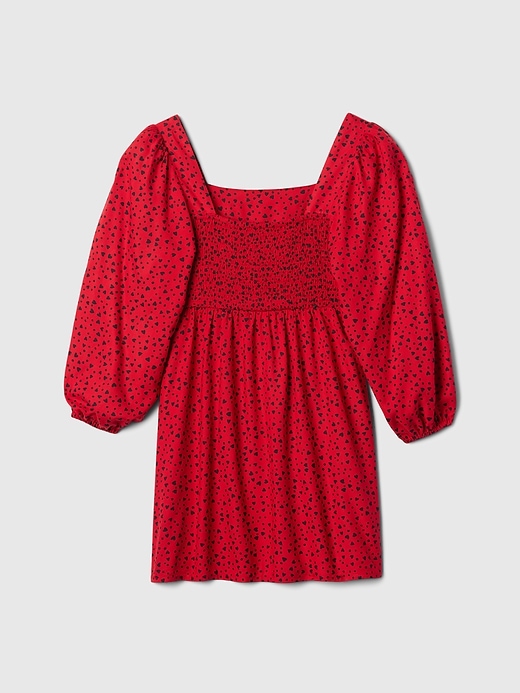 Image number 2 showing, Kids Print Puff Sleeve Dress