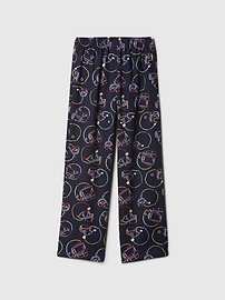 Kids 100% Recycled Polyester Print PJ Pants
