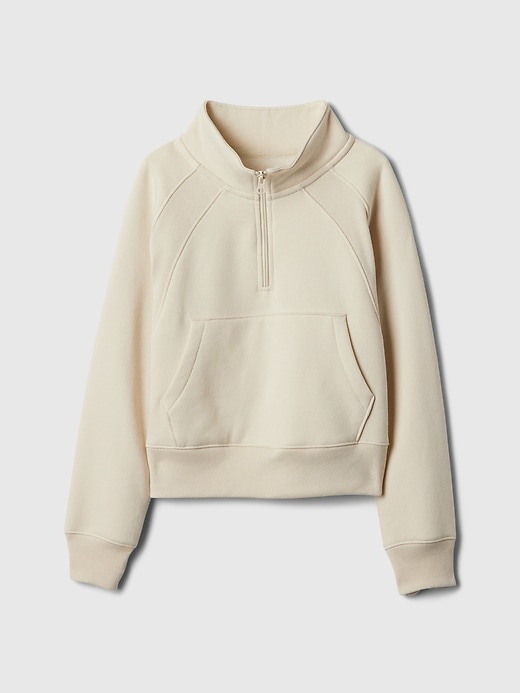 Image number 1 showing, Kids Relaxed Half-Zip Sweatshirt