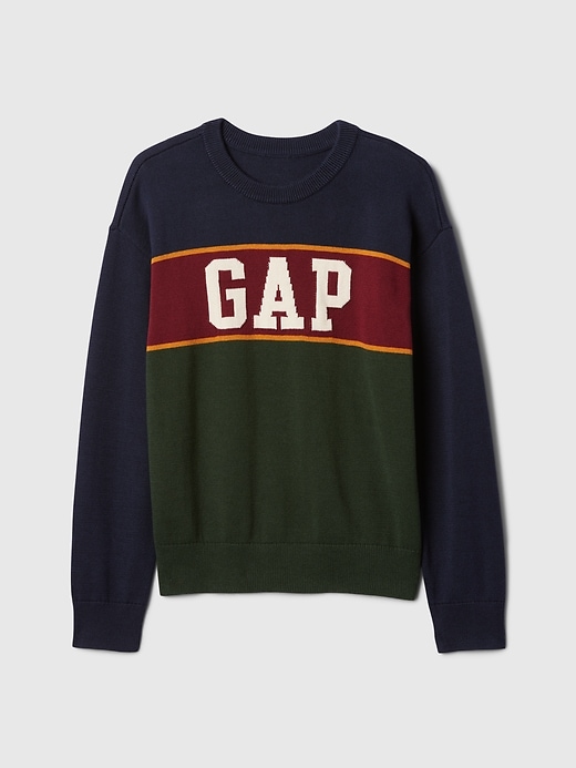 Image number 1 showing, Kids Intarsia Sweater