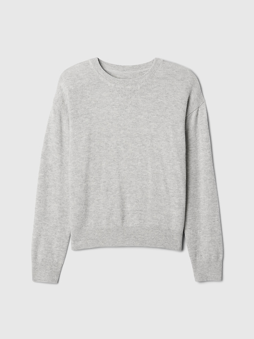 Image number 1 showing, Kids CashSoft Crewneck Sweater