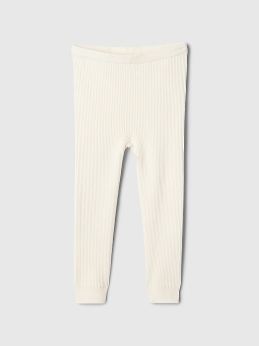 Image number 1 showing, babyGap Ribbed Sweater Pull-On Leggings
