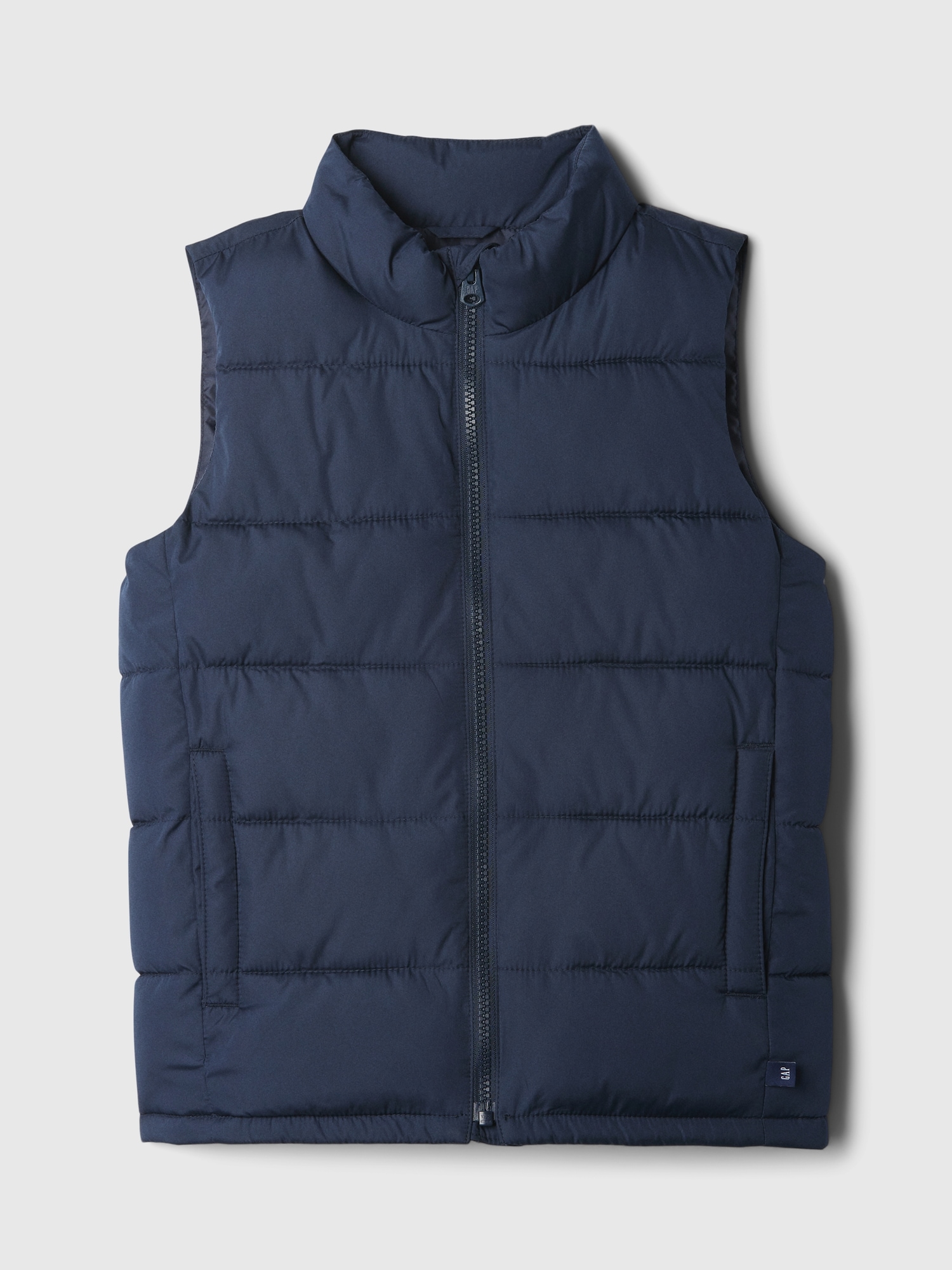 Blue winter vest clearance