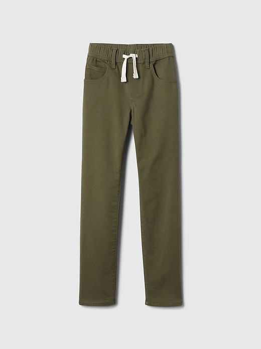 Image number 1 showing, Kids Slim Pull-On Jeans