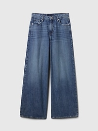 Mid Rise Drapey Soft Baggy Jeans