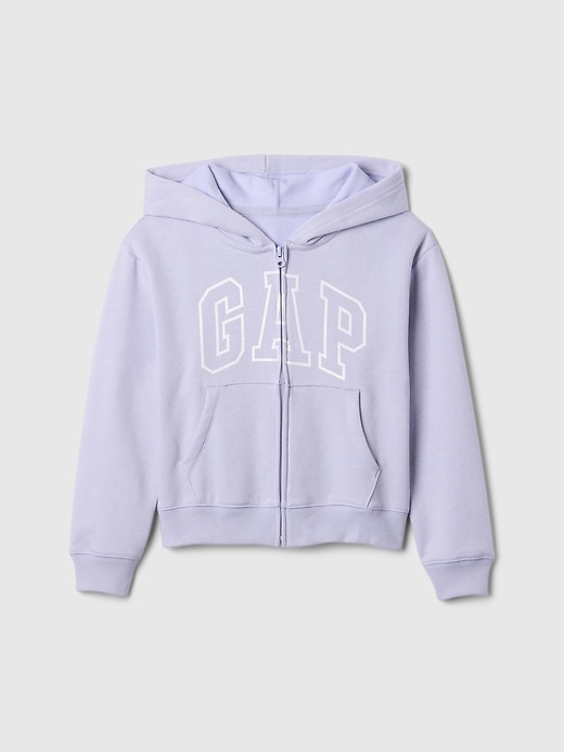 Image number 1 showing, Kids Relaxed Gap Logo Zip Hoodie