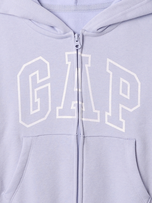 Image number 3 showing, Kids Relaxed Gap Logo Zip Hoodie