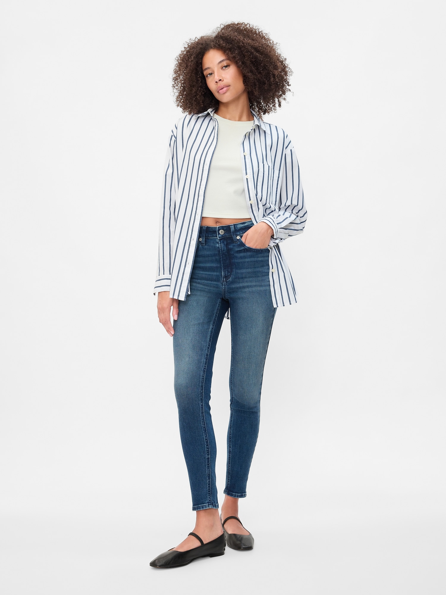 High Rise Universal Skinny Jeans