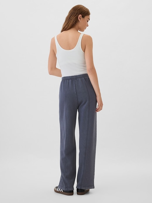 Image number 2 showing, Seamed Wide-Leg Pants